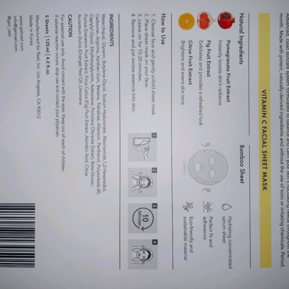 Rael Beauty Face Masks - Picture 2 of 3